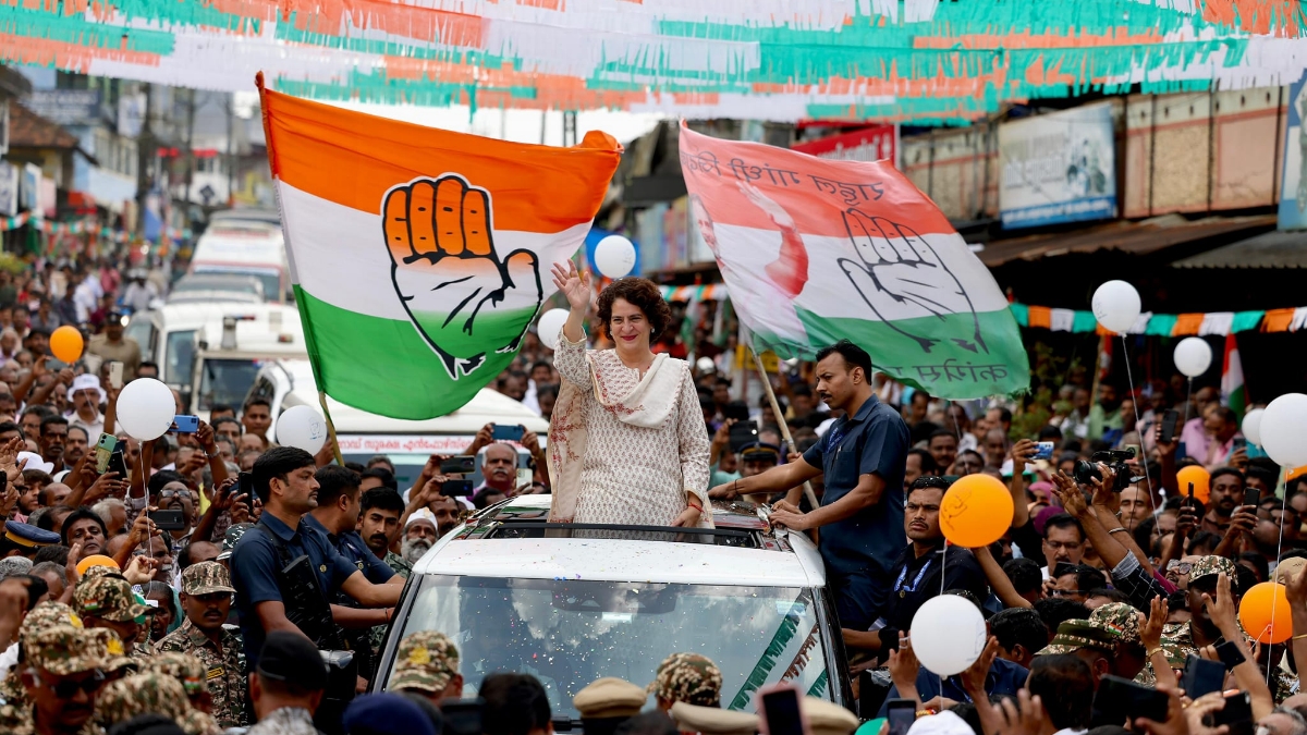 PRIYANKA GANDHI WAYANAD PRIYANKA GANDHI SATHYAN MOKERI  NIVYA HARIDAS AGAINST PRIYANKA  WAYANAD LOK SABHA BYELECTION  CONGRESS BJP CPI