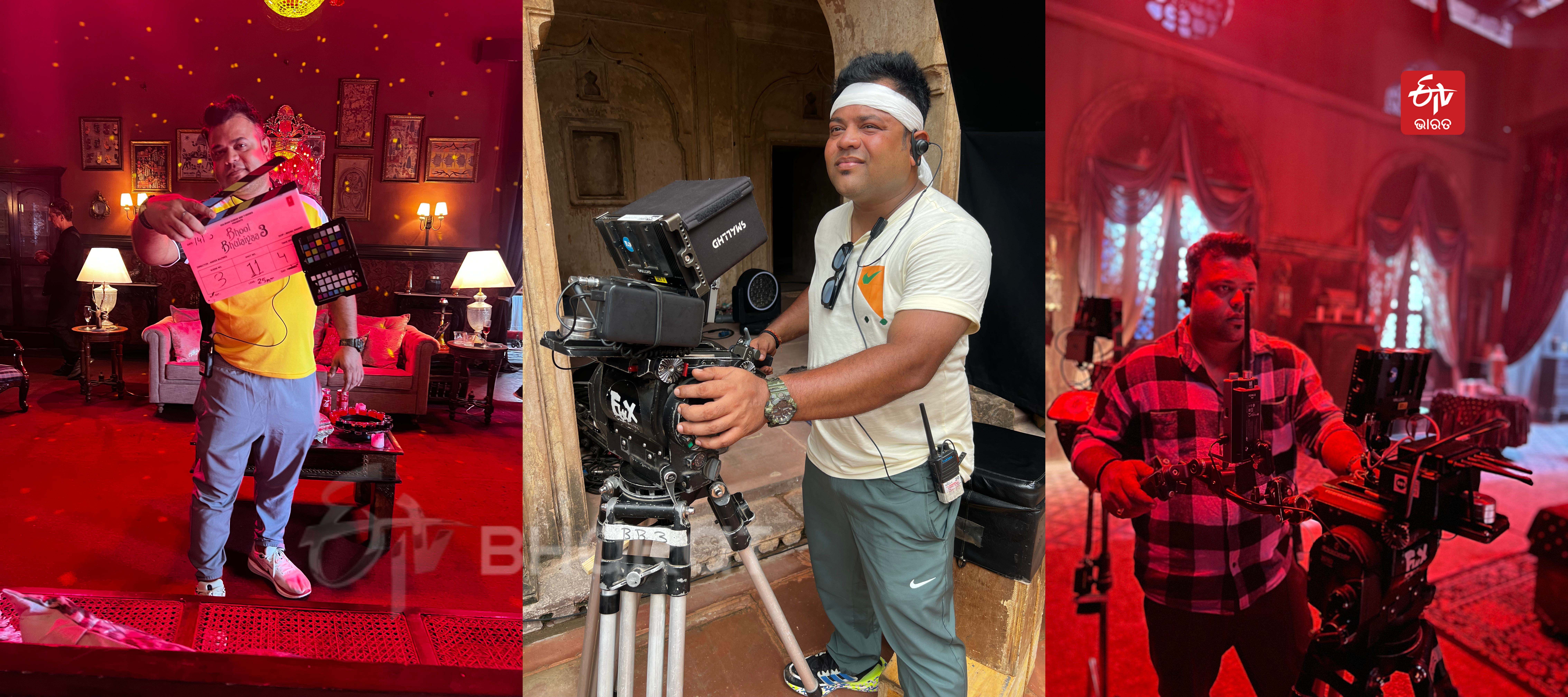 Odia Boy Raj Kishore Hota As Assistant Director In Bhool Bhool Bhulaiyaa 3