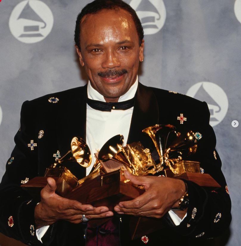 Quincy has won 28 Grammy Awards in his lifetime