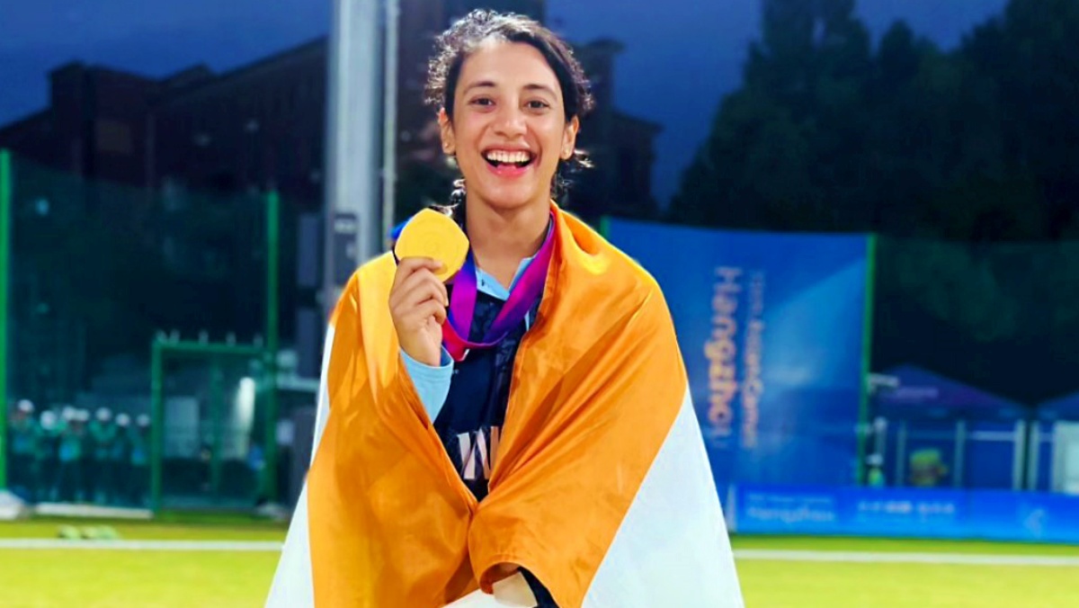 INDIAN CRICKETER SMRITI MANDHANA