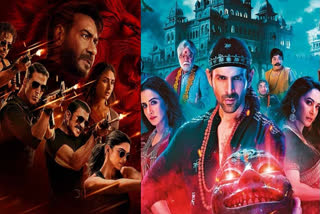 Singham Again Vs Bhool Bhulaiyaa 3 Box Office Day 4: Monday Test Proves Tough, Which Film Fared Worse?