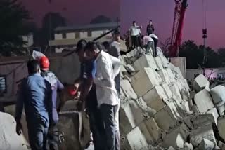 BULLET TRAIN BRIDGE COLLAPSED