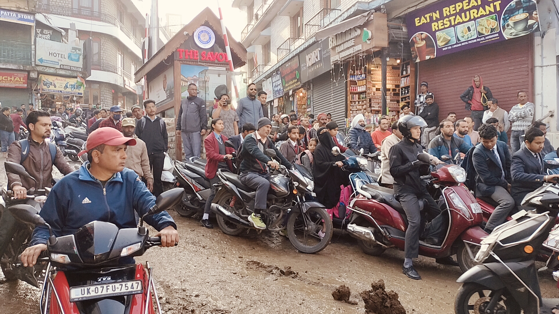 Mussoorie traffic jam