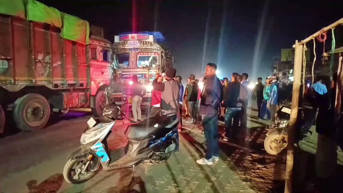 one dead and one injured in 37 th NH of Teok