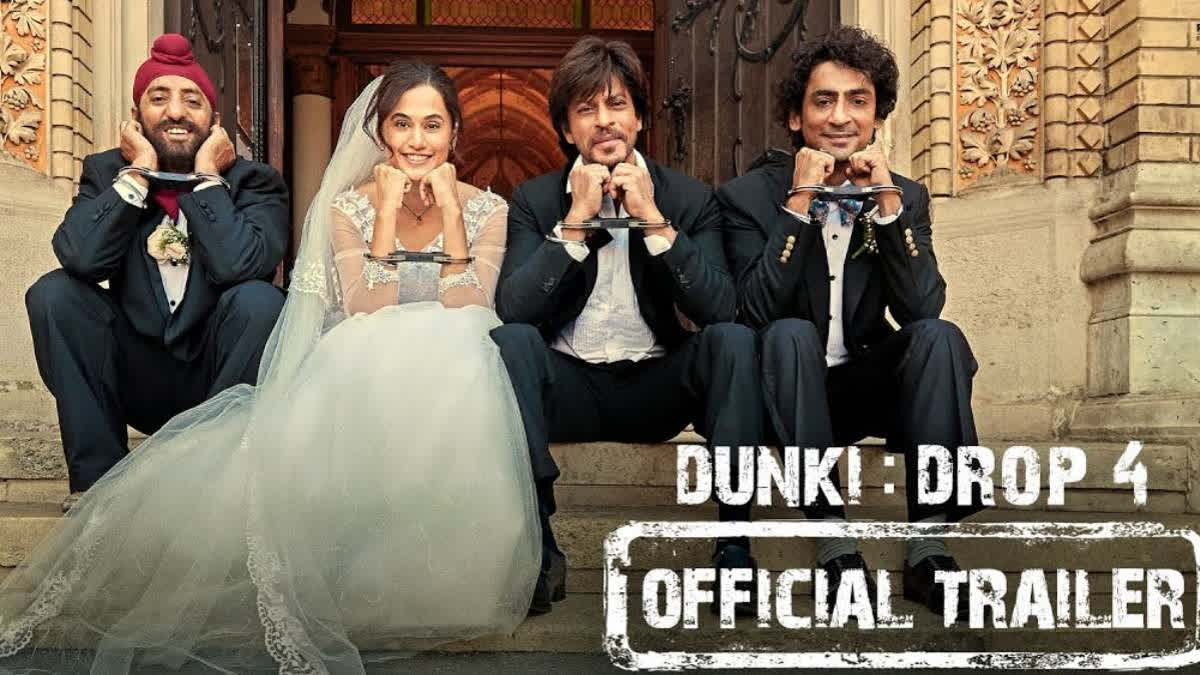 Dunki trailer: Shah Rukh Khan embarks on remarkable journey of love, friendship and nostalgia