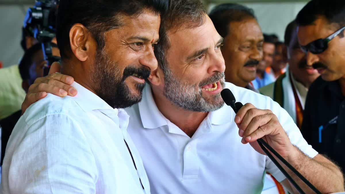 My choice is Revanth Reddy, Rahul Gandhi tells AICC meeting to pick Telangana Chief Minister