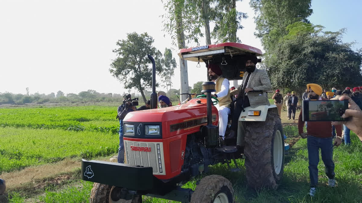 Minister Laljit Singh Bhullar released illegal possession of 100 acres of panchayat land in Dera Bassi block