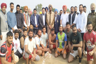 A Kabaddi tournament was organized by Moga Police with the aim of keeping the youth away from drugs
