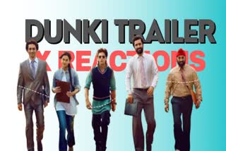 Dunki trailer