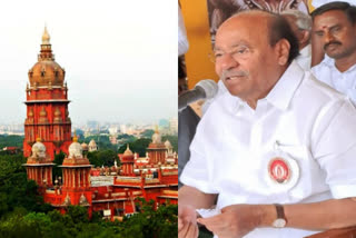 Madras High Court has adjourned the defamation case against pmk founder Ramadoss in the Murasoli land issues