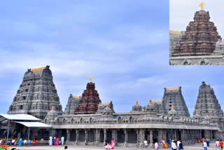 Yadadri Temple Vimana Gopuram