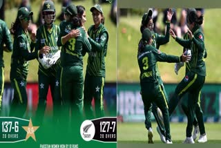 پاکستانی خاتون کرکٹ ٹیم نے نیوزی لینڈ کو شکست دے کر تاریخ رقم کی