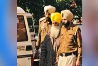 Paramjit Singh Dhadi in police custody