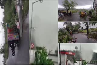 Tornado in Kakinada carries Autos away