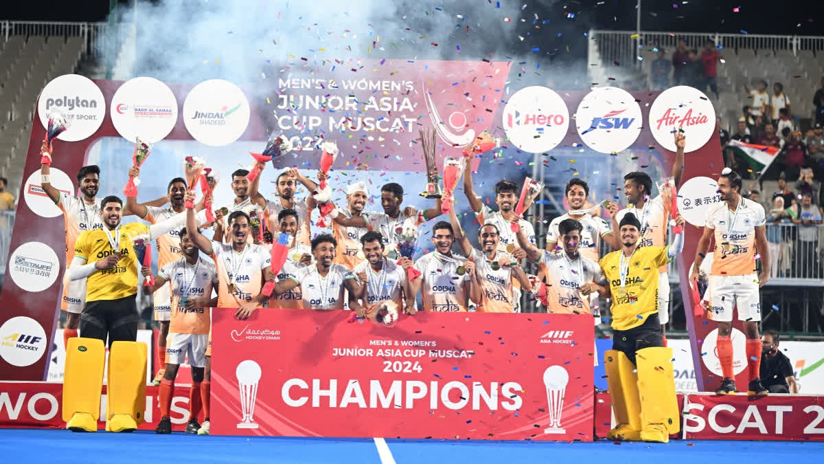 India Junior Men's Hockey Team Triumphs Over Pakistan To Clinch Asia