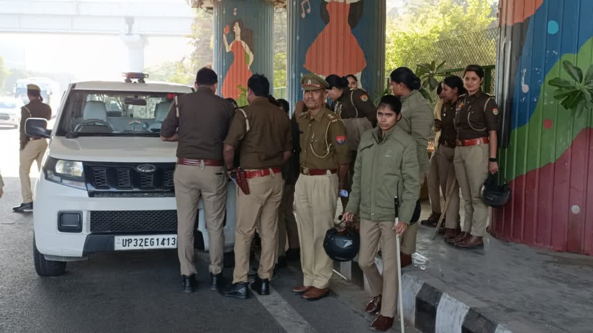 किसान प्रदर्शन के चलते अलर्ट पर नोएडा पुलिस