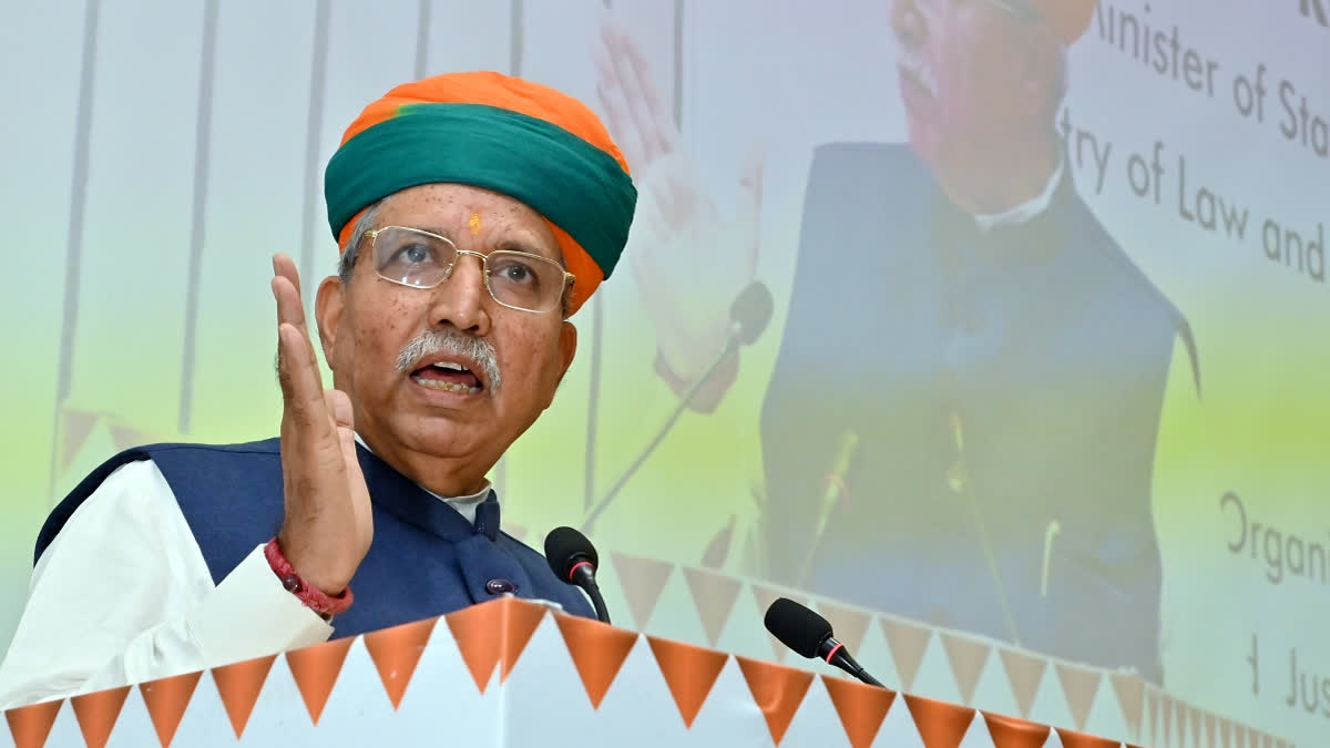 Law Minister Arjun Ram Meghwal