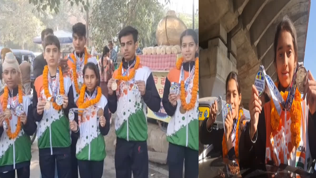 Ludhiana karate players win medals in 11th Commonwealth Karate Championship, take out victory rally