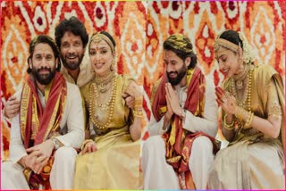 NAGA CHAITANYA SOBHITA WEDDING  NAGA CHAITANYA WEDDING  SOBHITA DHULIPALA MARRIED  നാഗ ചൈതന്യ ശോഭിത വിവാഹം