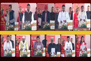 Chief Minister Hemant Soren expanded his cabinet, inducting 11 MLAs from diverse categories, including four from the tribal community, three from the OBC category, two from the minority category, one from the SC category, and one from the general category. Governor Santosh Kumar Gangwar administered the oath of office at the Ashok Udyan of the Raj Bhavan.