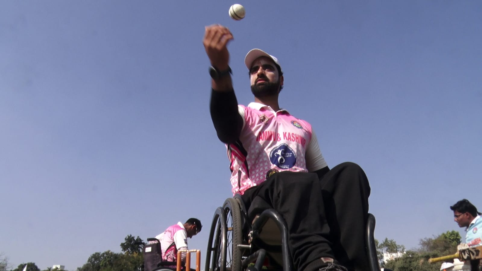 Day night Wheel Chair Cricket