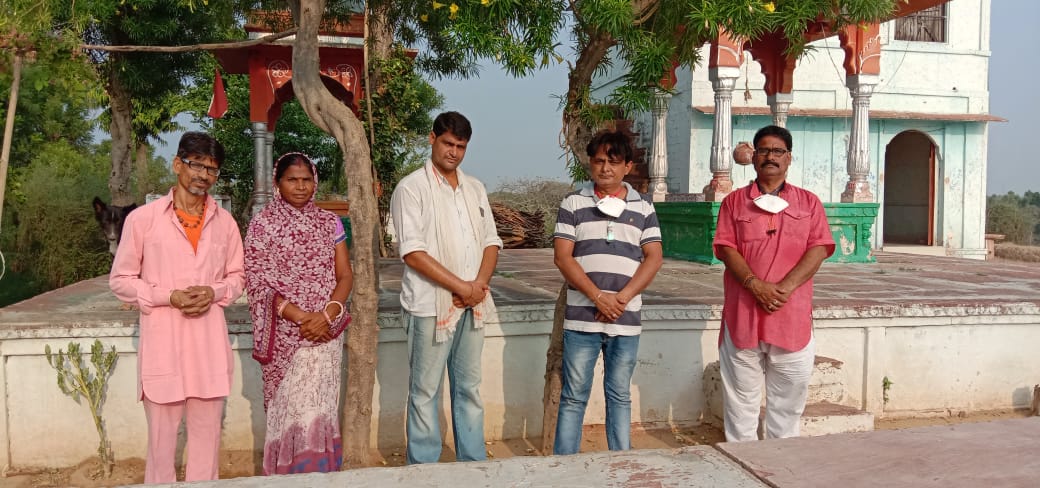 गोवर्धन धाम पर पसरा रहा सन्नाटा, Silence on Govardhan Dham