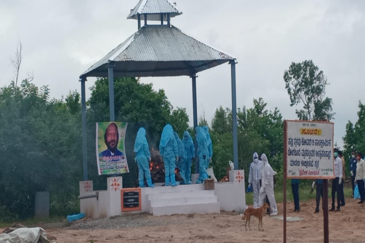 Ashok Gasti Last rites