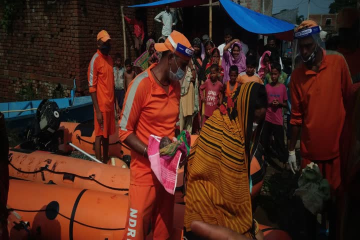 The boat was engaged in a rescue operation of NDRF's 9th Battalion