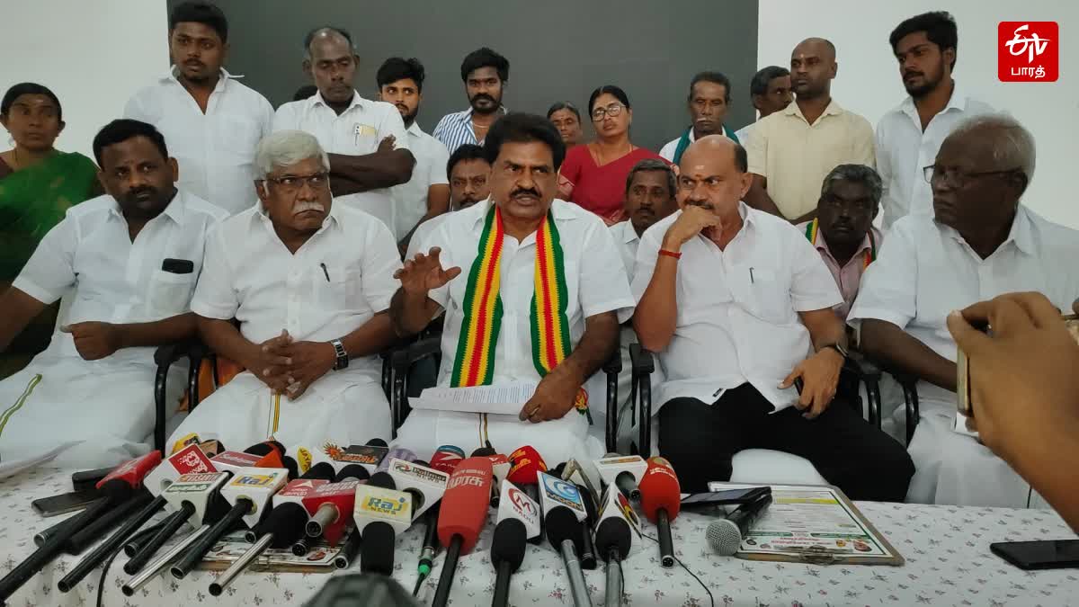 E.R.Eswaran MLA Press meet