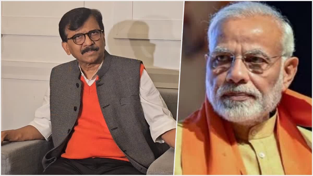 sanjay raut said that if modi is an incarnation of god then why is he afraid of the ballot paper