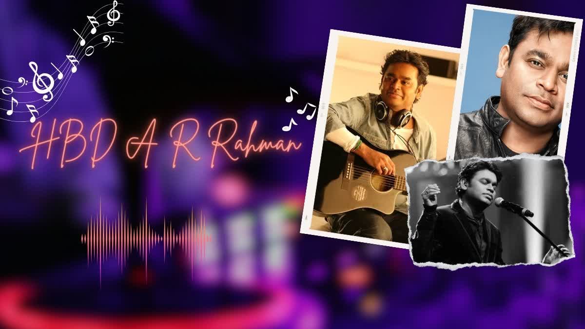 The Sensation of Indian music A R Rahman's Birthday Special; here are some of his famous songs and about his career