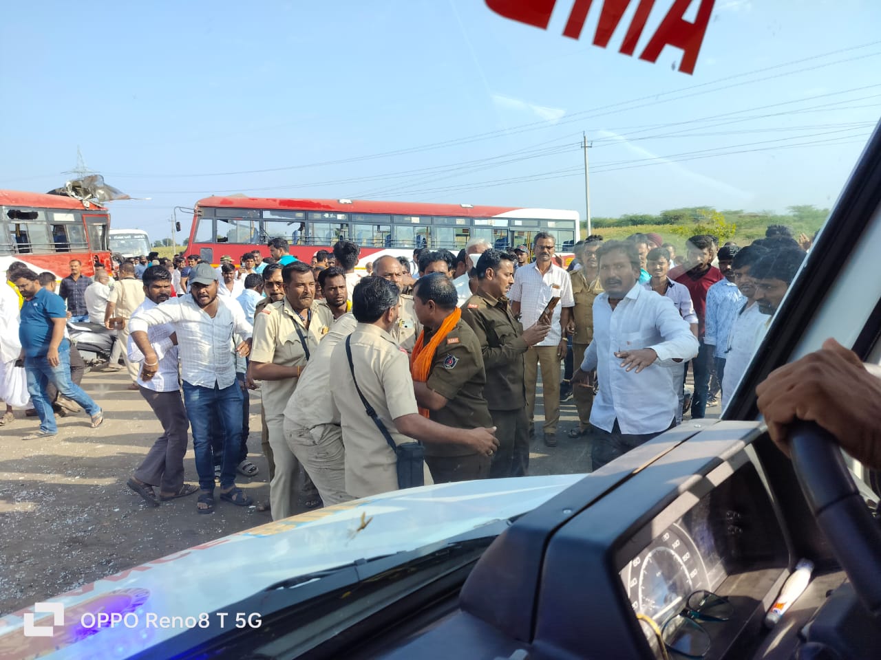 ಅಪಘಾತ ಸಂಭವಿಸಿದ ಸ್ಥಳ