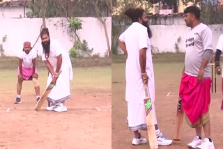 playing-cricket-in-dhoti