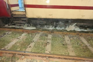 Jodhpur Bhopal Passenger Train Derailed