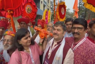 pune akhil bharatiya marathi natya sammelan natya dindi