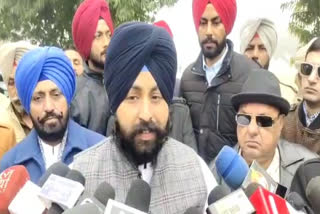 Education Minister Harjot Bains arrived in Ludhiana to inaugurate the National Games