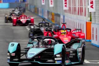 Formula-E race