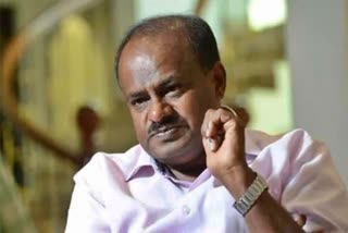 Etv Bharatformer-cm-hd-kumaraswamy-lashed-out-at-the-state-minister