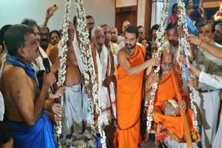 Guruvandana and Thulabhara Programe