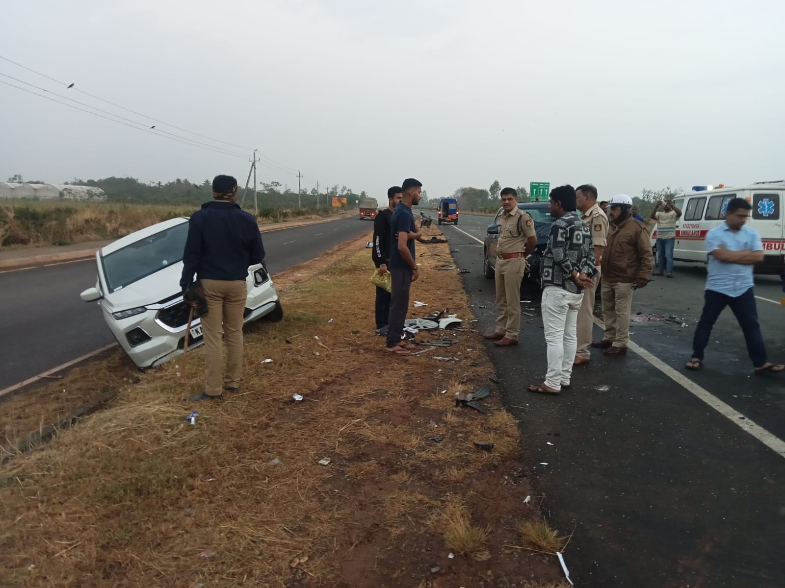 Accident In Hubli