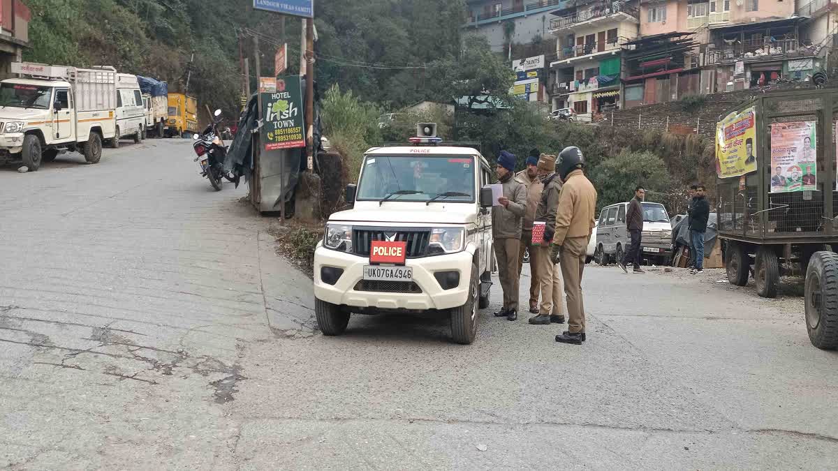 ELDERLY MAN DIES IN MUSSOORIE