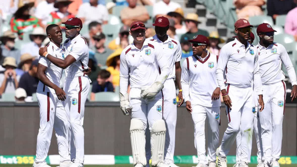 WEST INDIES TEAM ARRIVE IN PAKISTAN