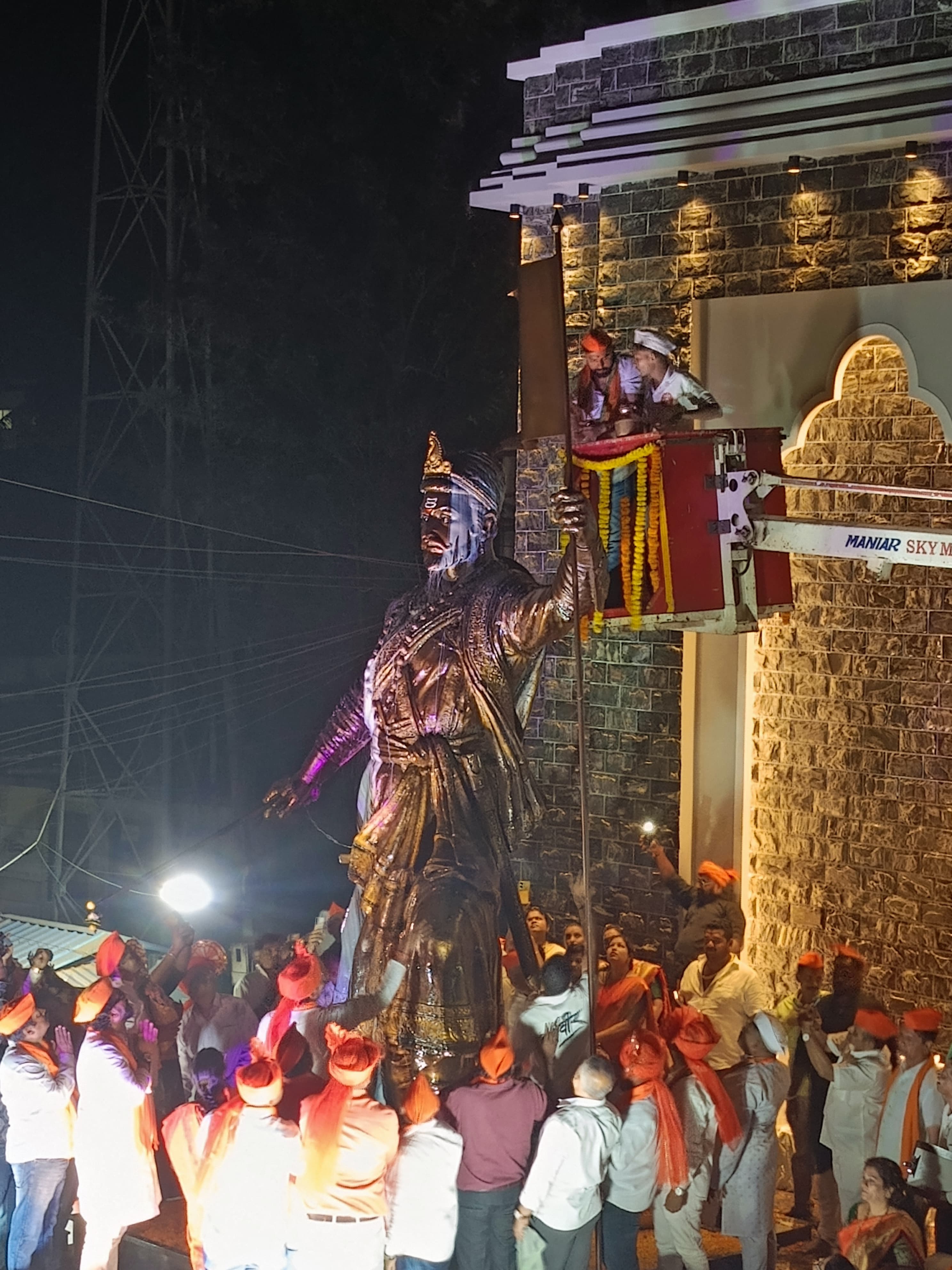 SAMBHAJI MAHARAJ STATUE