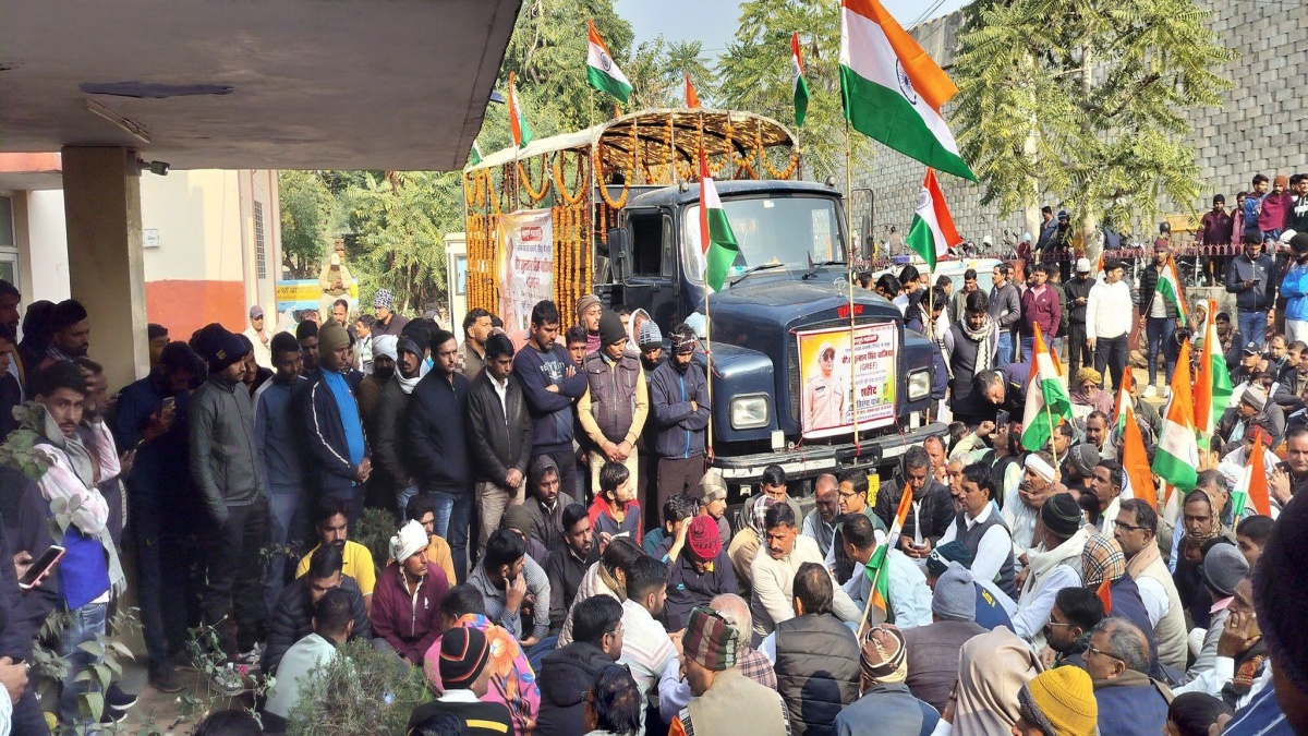 Protest in Sikar