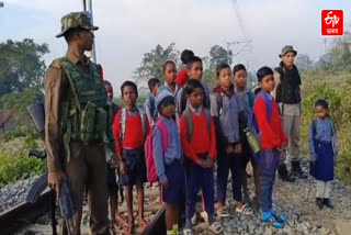 Students Escorted at Kaliabor