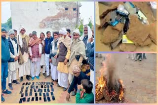 47 Mobile phones burnt