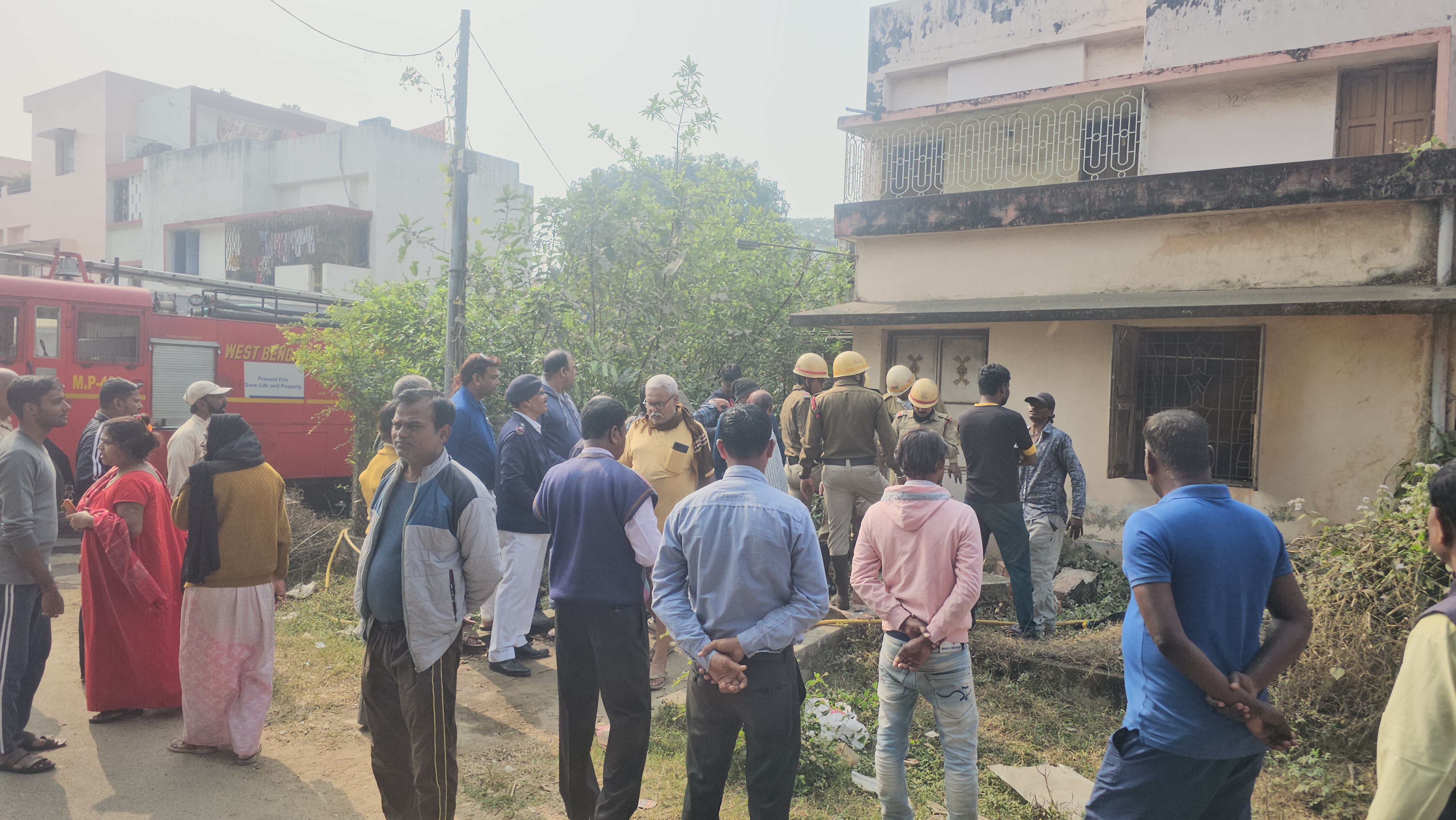 fire in durgapur