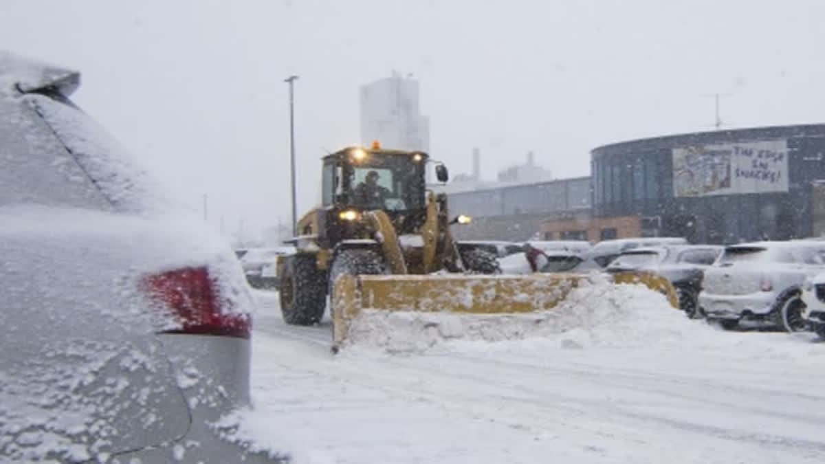 Sydney Airport received over 90cm snow, while downtown Sydney received 150cm. Prince Edward Island Elections byelection postponed due to the storm, while Halifax, Moncton, and Charlottetown airports advised passengers to check flight status.