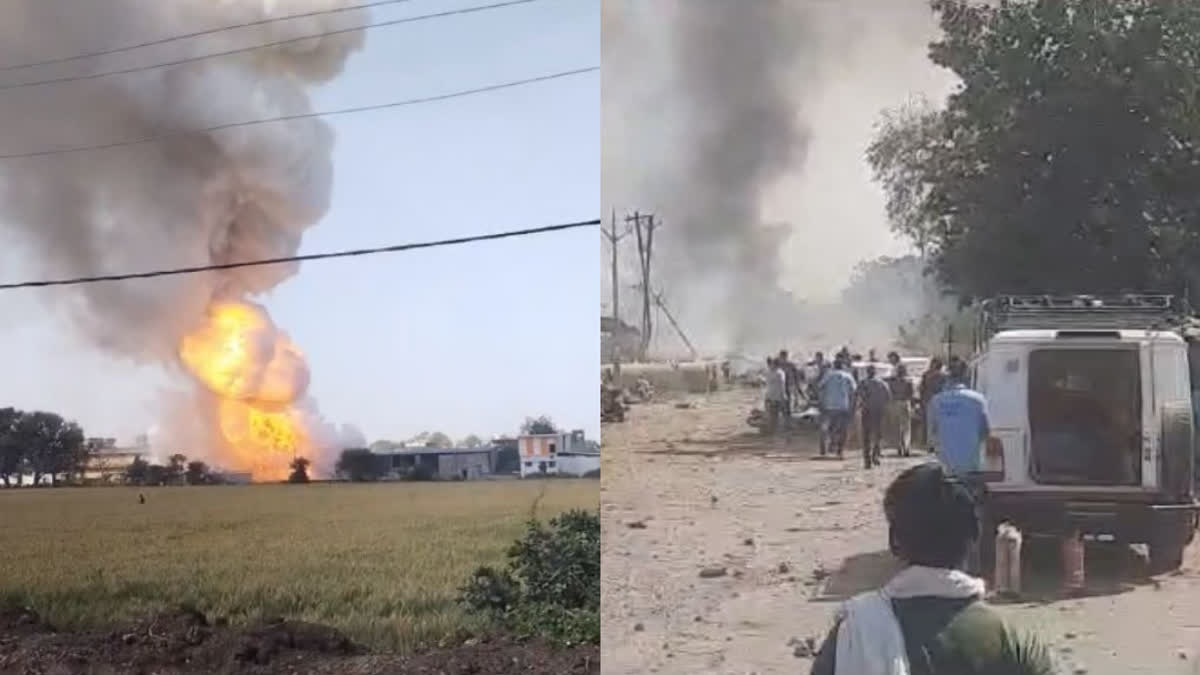 In a major mishap, at least nine persons were killed and over 200 injured in a massive fire that triggered explosions in a firecracker factory in Madhya Pradesh's Harda on Tuesday.