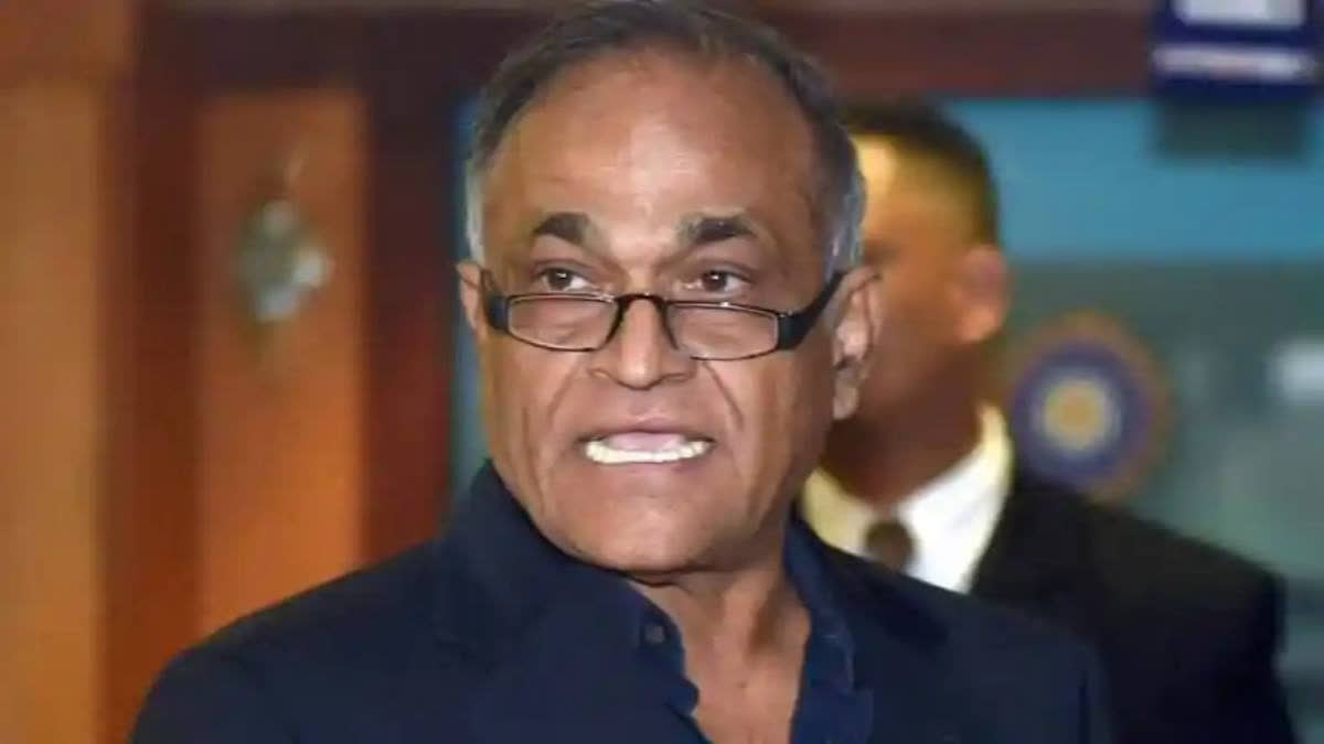 File photo: Former BCCI Secretary Niranjan Shah (Source ETV Bharat)